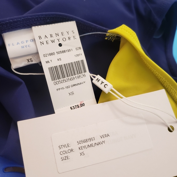 NWT $375 FLAGPOLE One Piece Monokini Solid XS - Picture 5 of 8